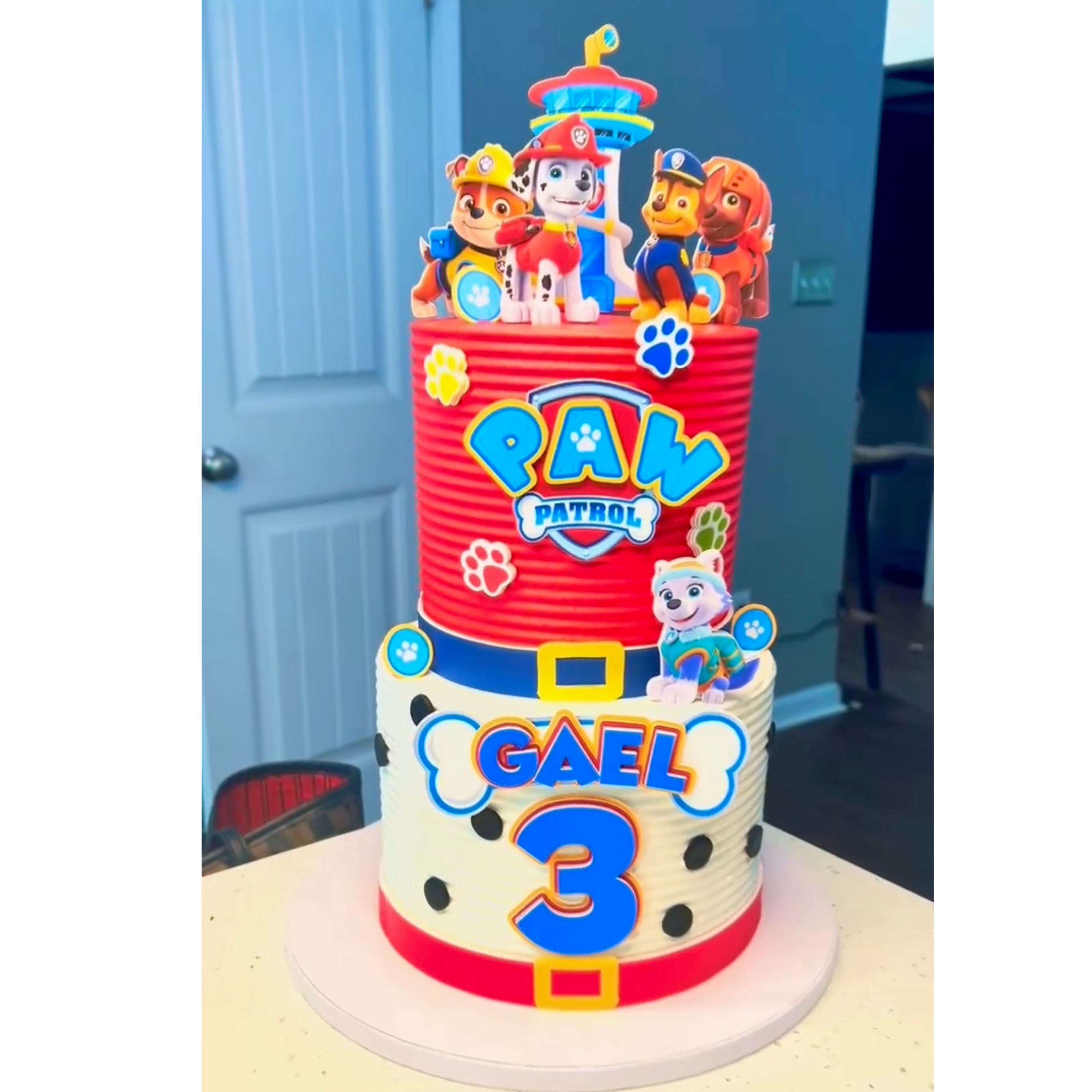 Custom name and age Casino 3D Cake Topper