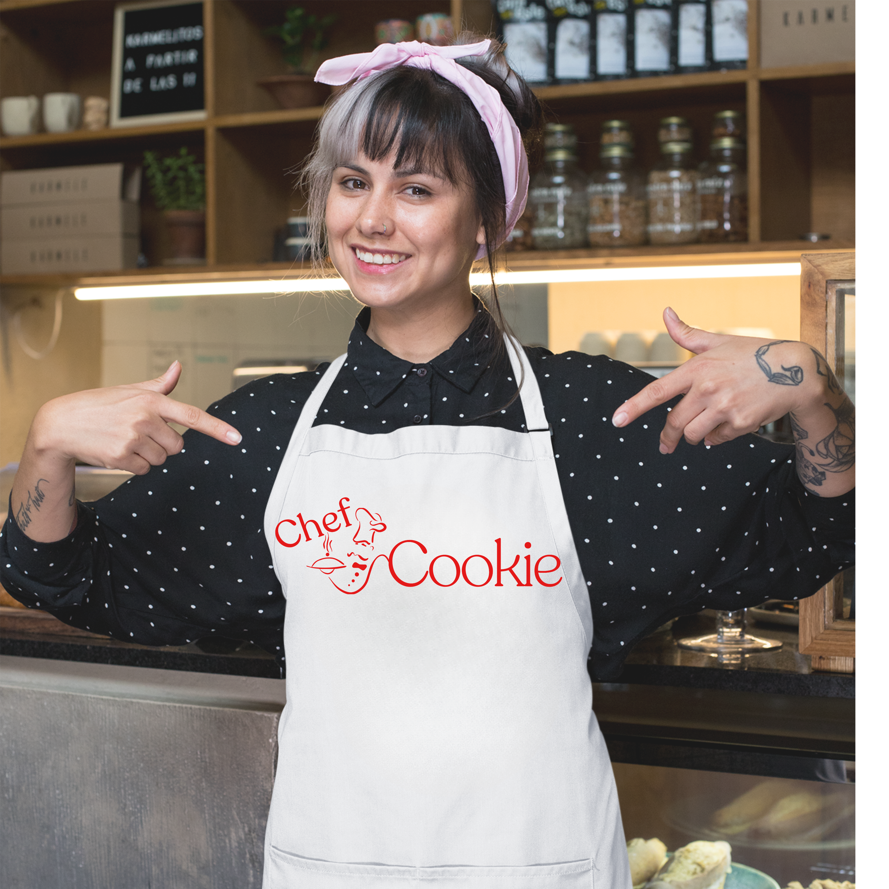 Custom Chef Apron and Hat Set - Personalized Cooking Apron for Men & Women - Custom Name Kitchen Apron for BBQ, Grilling, and Professional Chefs - Unique Culinary Gift for Dad, Mom, or New Homeowners