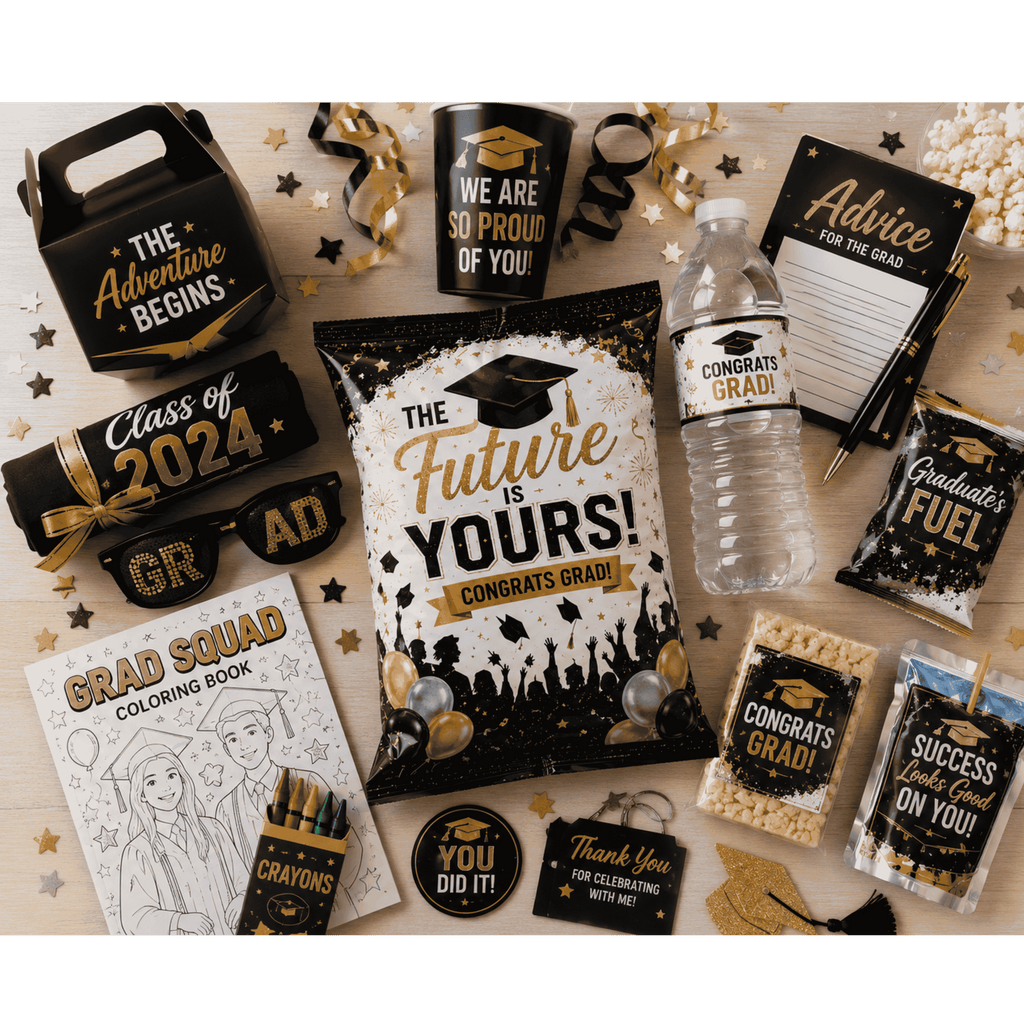 Graduation Party Favor Bundle Display