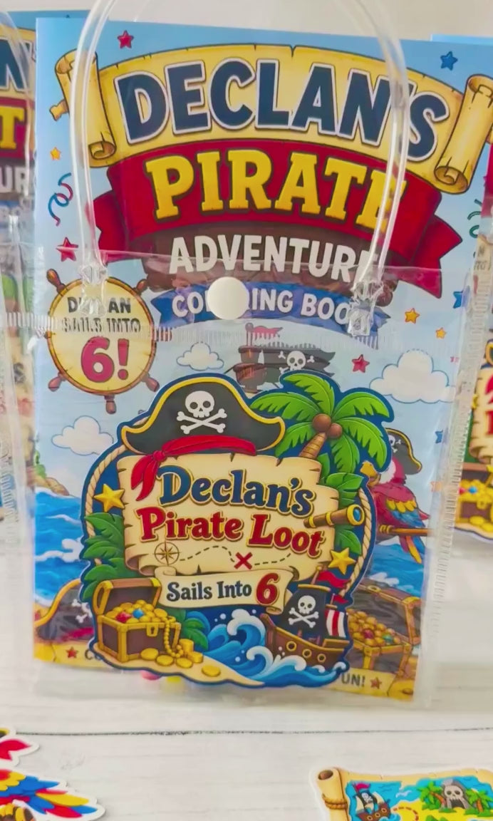 Pirate Birthday Party Package | Decor, Activities & Favors